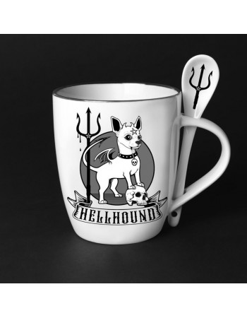 Hellhound Mug and Spoon Se