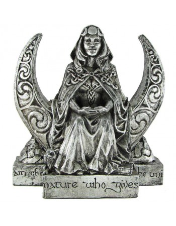 Moon Goddess Pagan Altar Statue