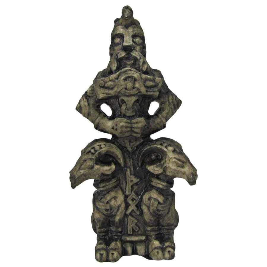 Viking God Thor Statue 7.75 Height Prince of Asgard Thundering Rage  Figurine