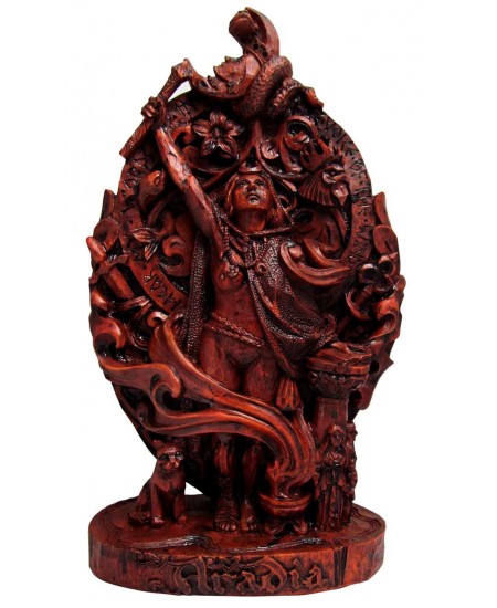 Aradia, Queen of the Witches, Statue