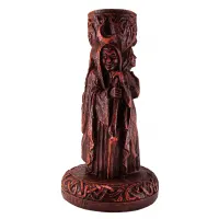 Triple Goddess Altar Candle Holder by Paul Borda