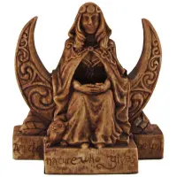 Moon Goddess Pagan Small Altar Statue