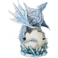 Dragon Hatchling on Crystal Statue