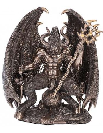 Lucifer Bronze Resin 9 3/4 Inch Statue