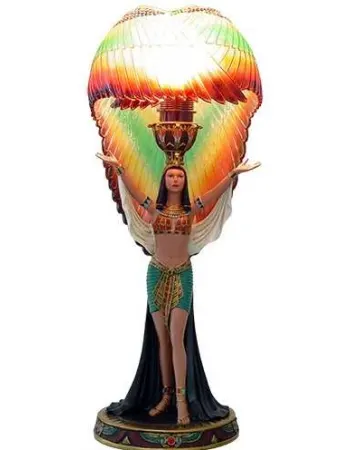 Winged Isis Table Lamp