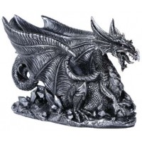 Winged Dragon Gothic Wine Bottle Holder