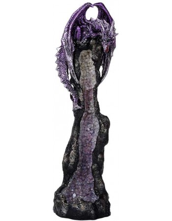 Dragon Geode Tower Incense Holder