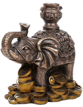 Lucky Elephant Feng Shui Statue