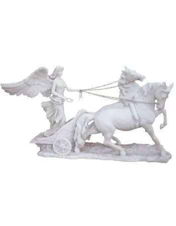 Nike, Greek Goddess of Victory on Chariot Statue