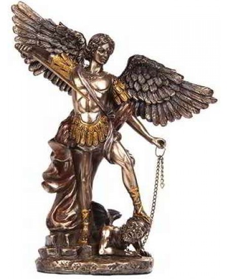 Archangel Michael Bronze Christian Statue