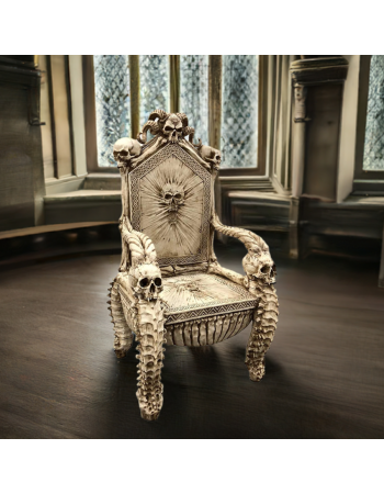 Skull Throne Gothic Chair