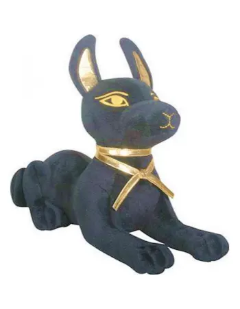 Anubis Egyptian Dog God Laying Plushie