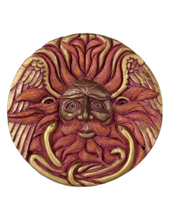 Belenus Sun God Wall Plaque by Oberon Zell