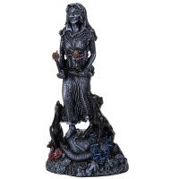 Hecate Greek Goddess of the Underworld Bronze Resin Statue