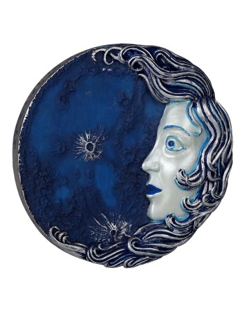 Luna, Moon Goddess Wall Plaque by Oberon Zell