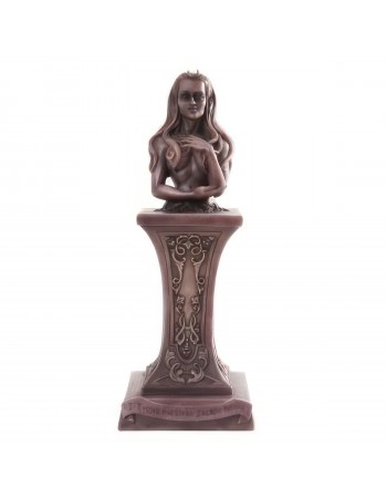 Cresent Crowned Goddess Pedestal Wiccan Statue