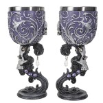 Deaths Desire Skull Gothic Goblet Set