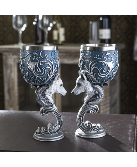 Wolf Wild at Heart Goblet Set