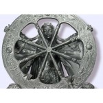 Arianrhod Wheel of the Year Bone Finish Resin Statue