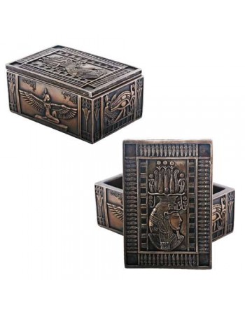 Isis Bronze Resin Jewelry Box