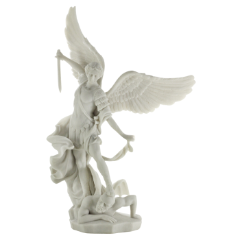 Archangel St. Michael Large Bronze Resin Statue