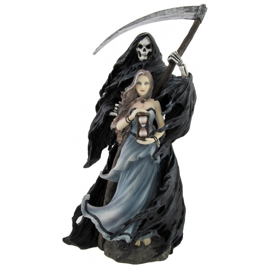 Summoning the Reaper Statue by Anne Stokes Fantasy Art - Grim Reaper